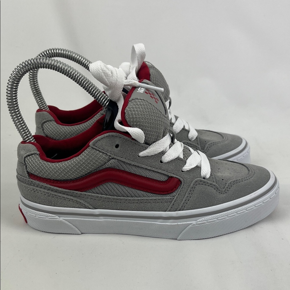 Vans Kids Sneakers in Gray and Red